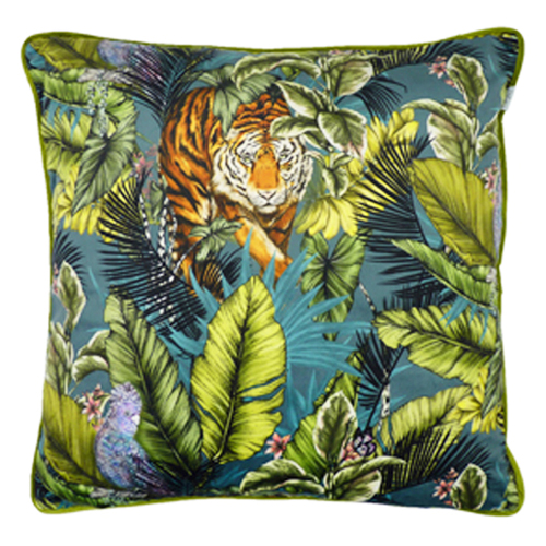 Bengal Tiger, Twilight - (60cm x 60cm) Cushion - Image 3